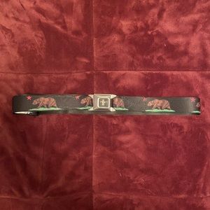 Buckle down mustang/California seat belt belt